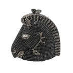 Boutique de fgg cabeça de cavalo dourado feminino cristal noite bolsa e bolsa festa casamento minaudiere animal strass saco embreagem