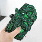 Clutch Cristal Luxury Snake