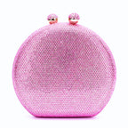 Mulheres de luxo cristal sacos noite nupcial amarelo/vermelho/azul marinho garras sacos embreagem casamento festa minaudiere bolsa