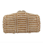 Nova moda colorida pequena margarida diamante banquete diamantes mulheres senhoras bolsa de embreagem sacos de noite de casamento