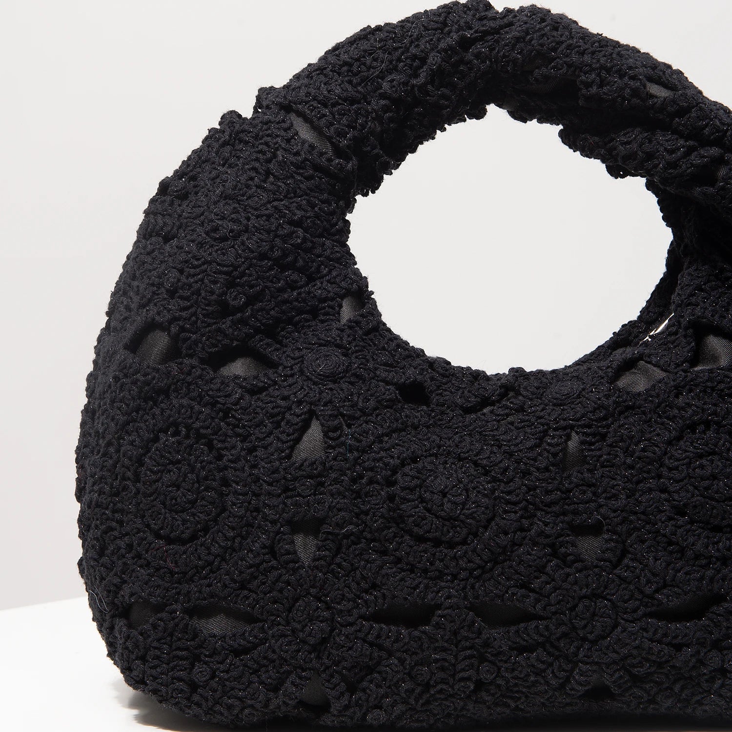 Bolsa de tecido oco com padrão, bolsas de praia boêmia para mulheres, conjunto de crochê, acessórios de praia femininos, Trav Must Haves (padrão aleatório)