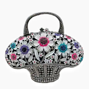 Xiyuan cristal grande casamento noite embreagens diamante alça superior presente bolsa senhora alça longa bolsas pedras bolsa de embreagem festa