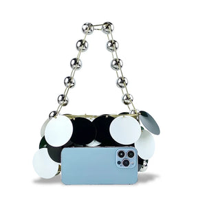 Ombro único Underarm Bag, fada Pérola Shell Bolsa, celebridade Internet, Novo Ins, Super Popular, Verão, 2024