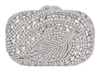 Pérola diamante noite embreagens formal casamento folhas bolsas diamante bolsas femininas de metal duro senhora bolsas jantar nupcial embreagem