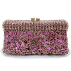 Bolsa feminina feita à mão de cristal, bolsa de mão para noite, vintage, banquete, festa de casamento, designer, elegante, vestido, presente