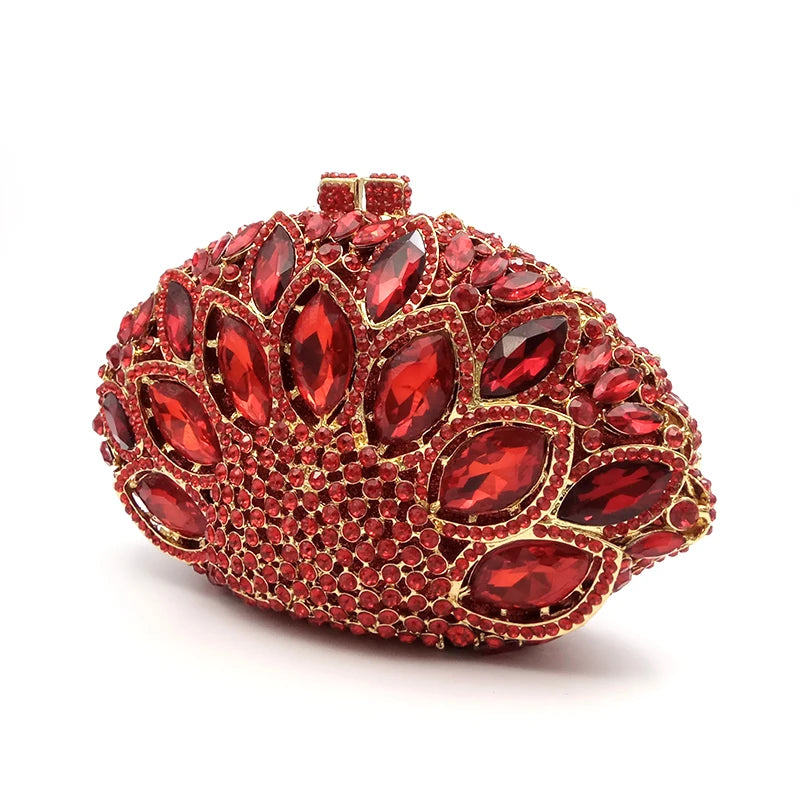 Clutch Metal Cristal Santorini