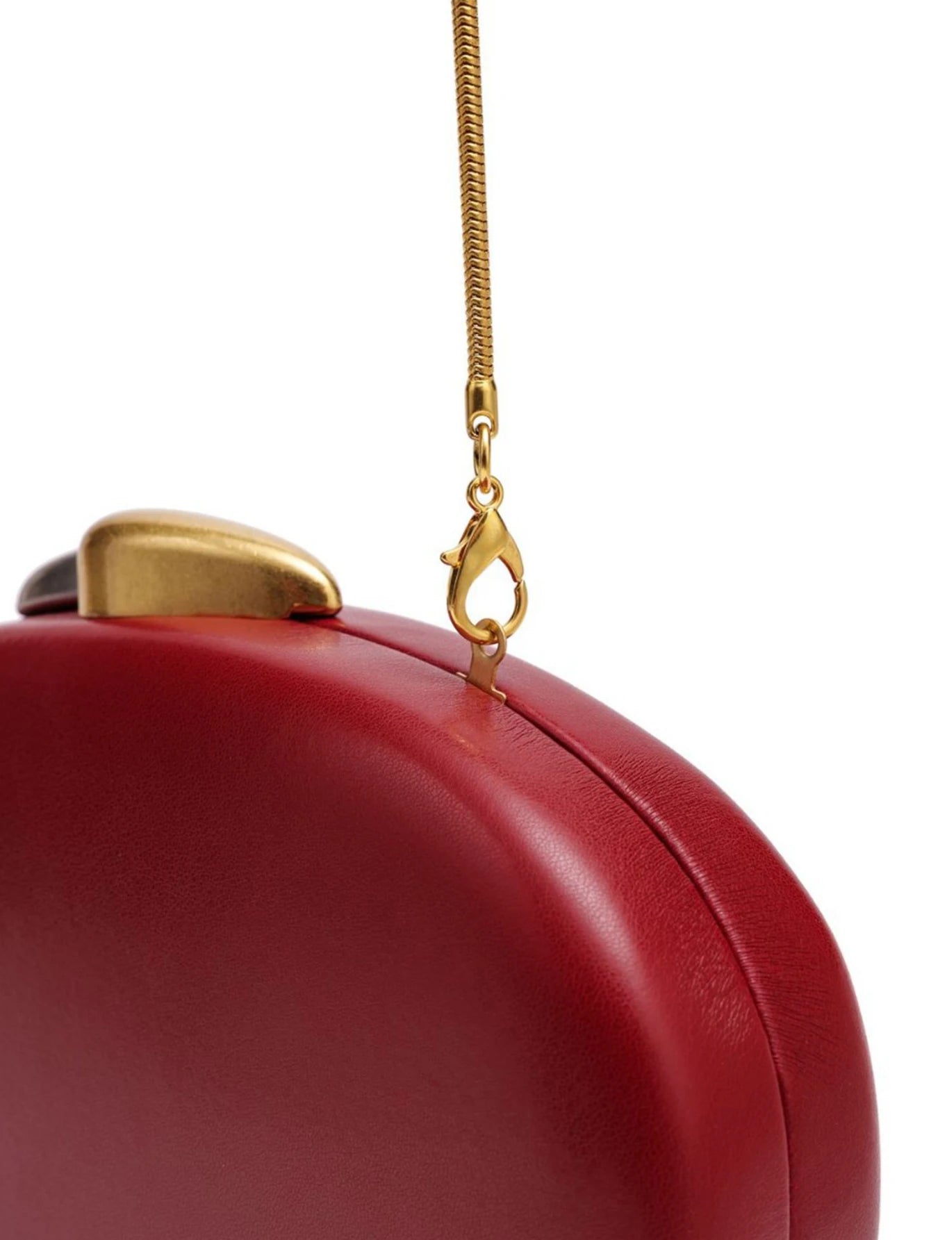Bolsa de noite feminina elegante em forma de concha, bolsa crossbody com corrente para festa de casamento, pequena e versátil, bolsa de ombro de cor sólida