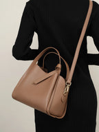 100% bolsa balde de couro genuíno para as mulheres 2025 nova bolsa crossbody moda commuter bolsa de ombro para compras