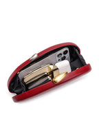 Bolsa de noite feminina elegante em forma de concha, bolsa crossbody com corrente para festa de casamento, pequena e versátil, bolsa de ombro de cor sólida
