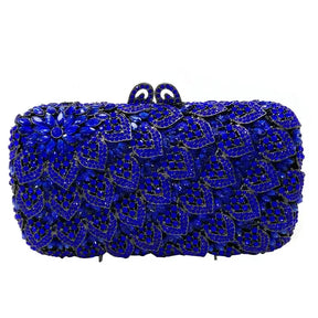 Boutique de fgg prata flor embreagem feminina cristal bolsas noite nupcial casamento strass minaudiere saco formal sacos festa