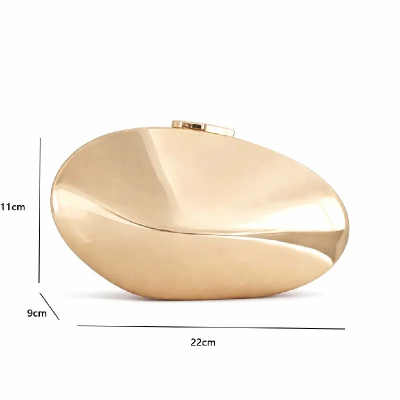 Nova chegada bolsa crossbody embreagem única forma de concha ombro moda noite em forma de coração caixa de lata pérola sacos femininos tendência 2026