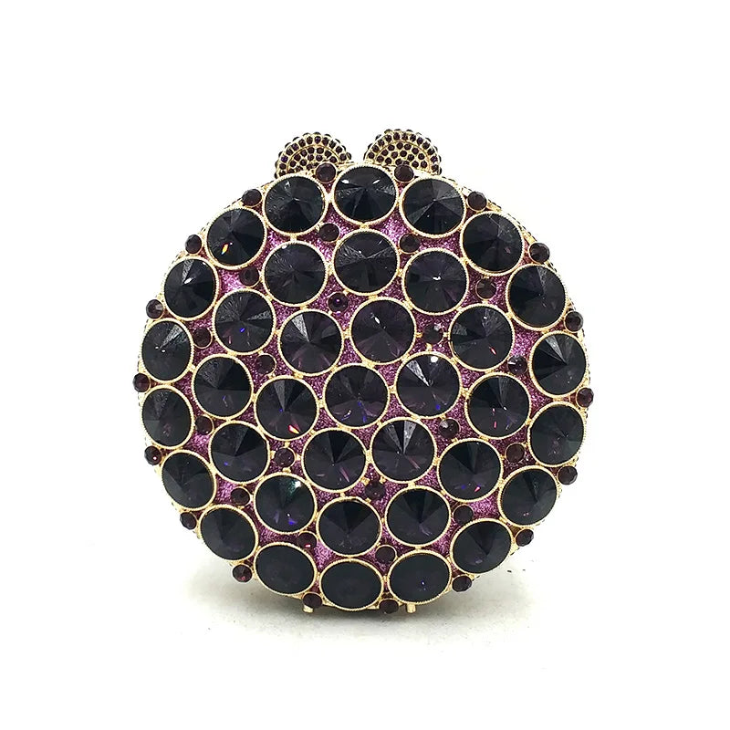 Clutch Cristal Esférica Lunaria
