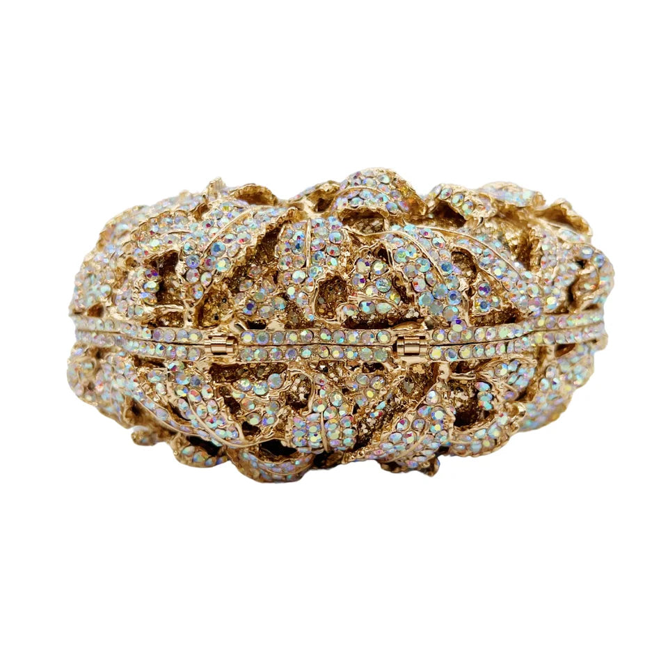 Clutch Cristal Camélia