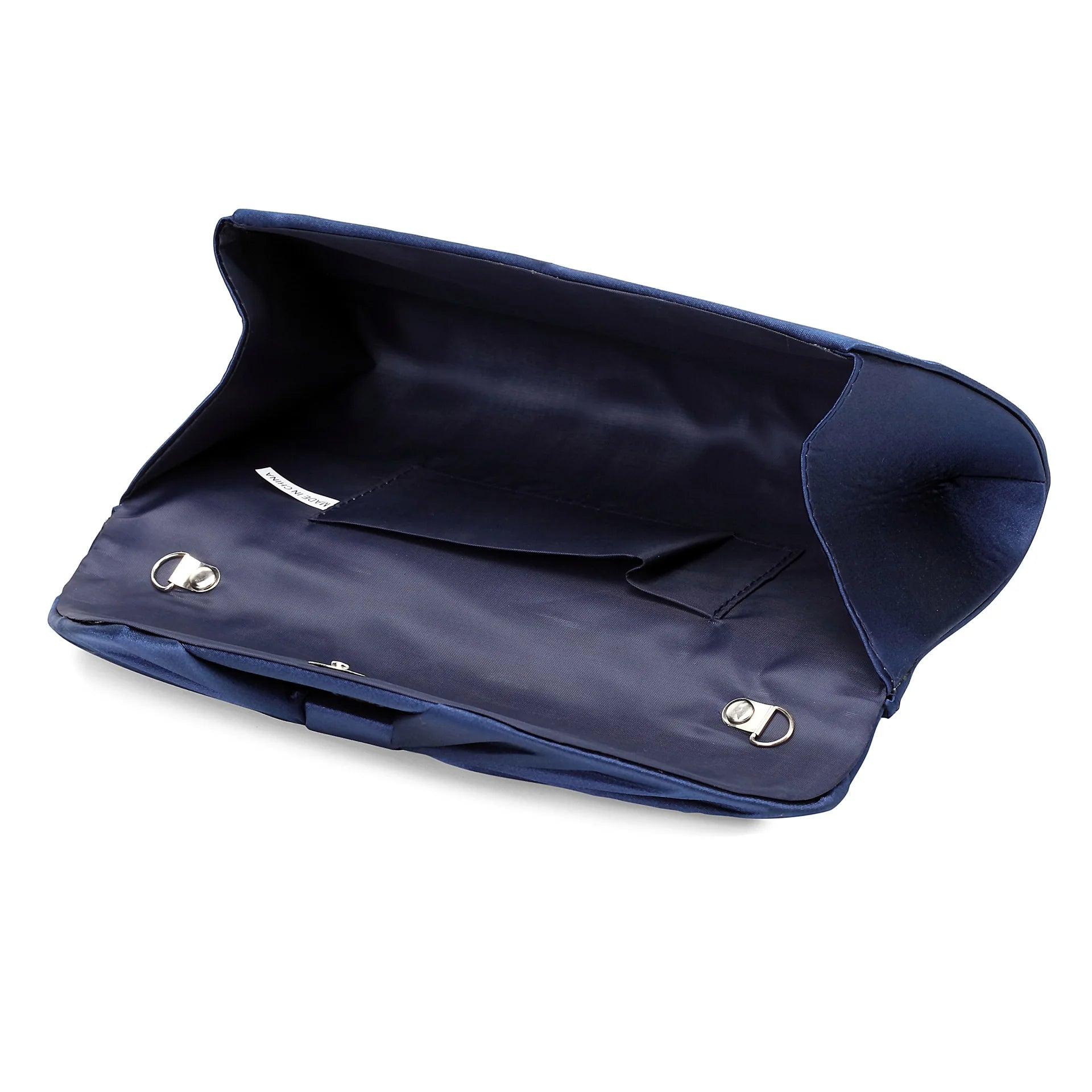 Bolsa de noite cetim bowknot para mulheres, embreagem elegante, bolsas nupciais, embreagens de casamento, corrente de metal, bolsa de ombro crossbody
