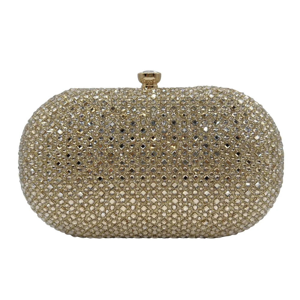 2024 bolsas de noite de luxo para mulheres – bolsa de embreagem de strass com decorações de cristal, bolsa de festa de casamento