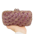 Boutique de fgg prata flor embreagem feminina cristal bolsas noite nupcial casamento strass minaudiere saco formal sacos festa
