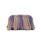 Glamourosa bolsa de noite com pérolas e strass para mulheres |   Embreagem elegante para performance em palco |   Bolsa brilhante para festa de casamento e baile 