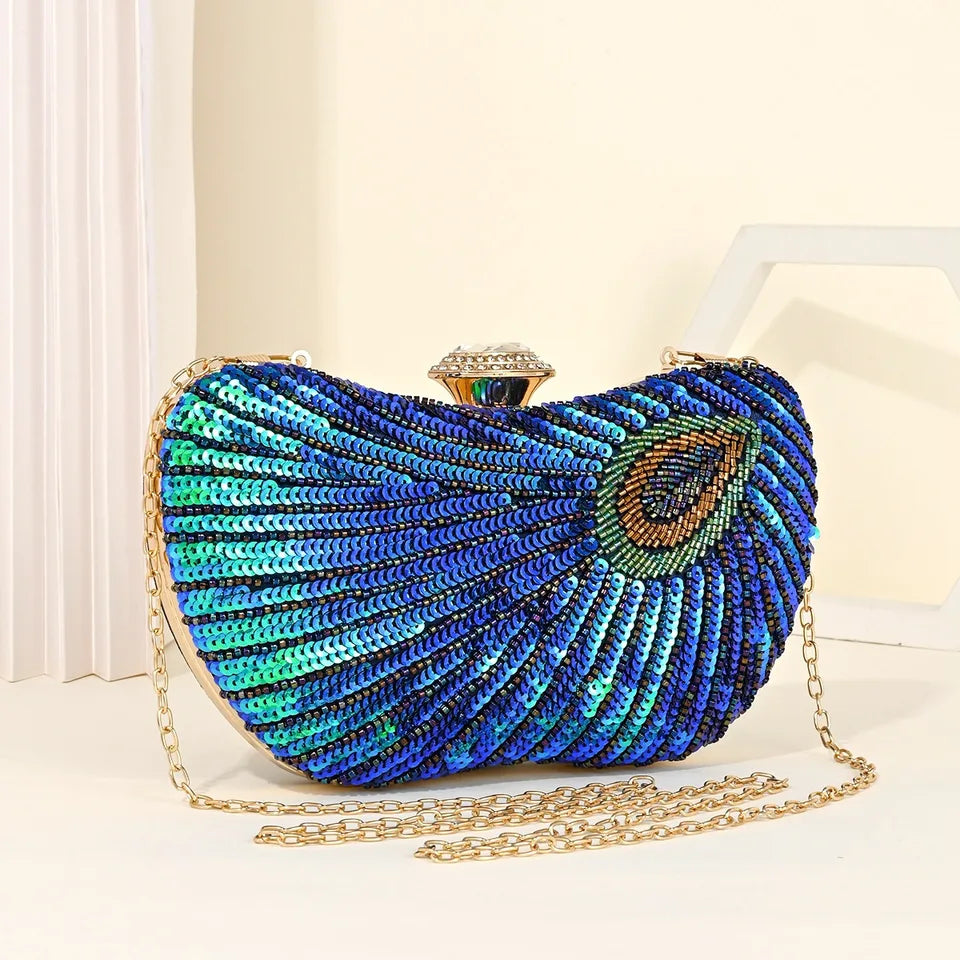 Clutch Pavão Bijoux