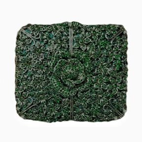 Bolsa de cristal nova flor diamante conjunto jantar saco banquete festa oco diamante embreagem bolsa feminina