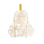 Bolsa pérola com lantejoula frisada para mulheres, bolsa noite, bolsa concha, luxo, peça natural