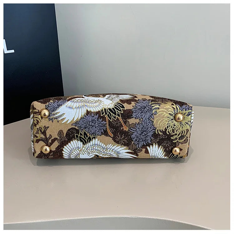 Moda vintage franja saco pequeno escudo sacos corrente feminina ombro crossbody saco guindaste voando bolsas femininas bordados