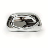 Ouro acrílico metal fechamento caixa saco de embreagem feminina noite festa de casamento bonito bolsa bolsas prata 2025 primavera nova moda ins