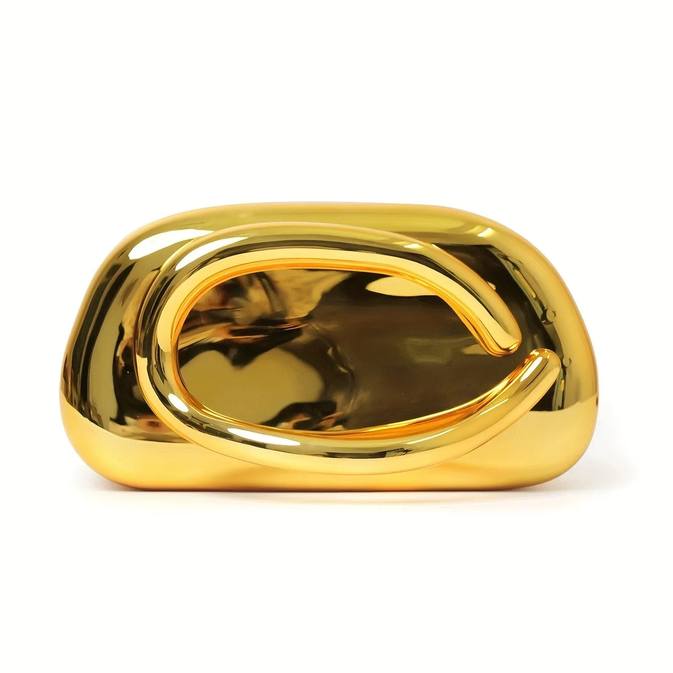 Ouro acrílico metal fechamento caixa saco de embreagem feminina noite festa de casamento bonito bolsa bolsas prata 2025 primavera nova moda ins