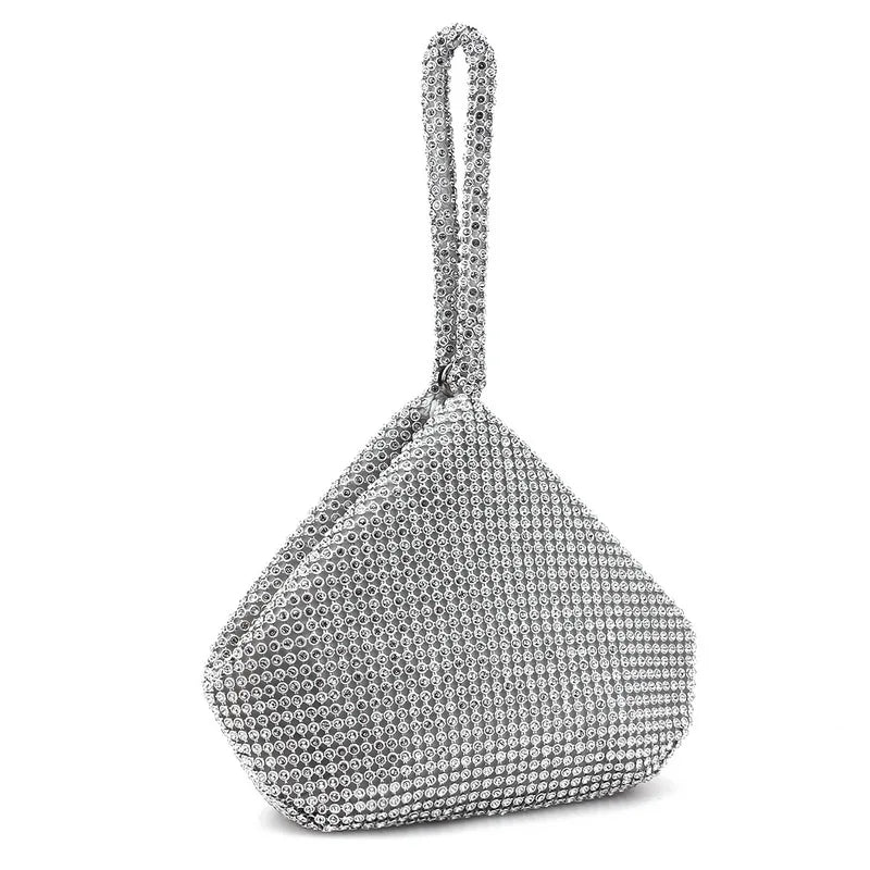 Strass macios pequenos sacos de noite diamantes dia embreagem zíper bolso bolsa de dinheiro com preto ouro prata sacos