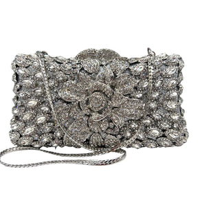 Moda de luxo feminina verde esmeralda cristal noite saco festa bolsa senhoras casamento nupcial saco embreagem