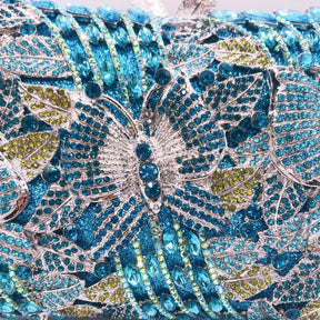 Oco para fora das mulheres saco de noite ouro cristal banquete bolsa luxo diamante embreagem bolsa casamento noiva sacos elegante jantar saco