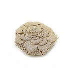 Rosa/branco cristal noite sacos de embreagem strass festa baile bolsas diamantes flor formal jantar bolsas para mulher minaudiere