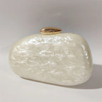 Meia sala listrado branco preto acrílico caixa embreagens mulheres ombro mensageiro festa bolsa de embreagem festa à noite menina senhora mini saco