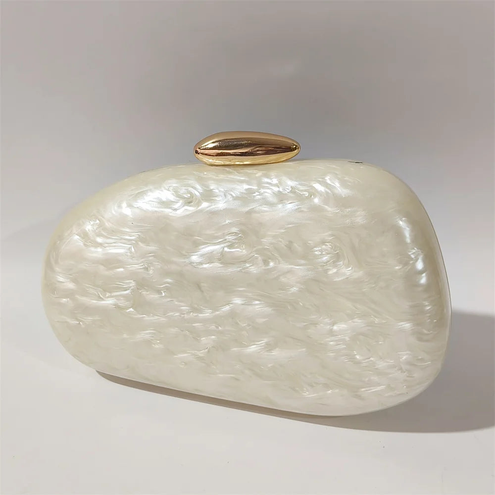 Meia sala listrado branco preto acrílico caixa embreagens mulheres ombro mensageiro festa bolsa de embreagem festa à noite menina senhora mini saco