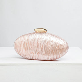 2025 nova pedra acrílica-texturizada oval bolsa feminina moda saco de noite festa de casamento embreagem bolsa de ombro único crossbody sacos