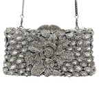Moda de luxo feminina verde esmeralda cristal noite saco festa bolsa senhoras casamento nupcial saco embreagem