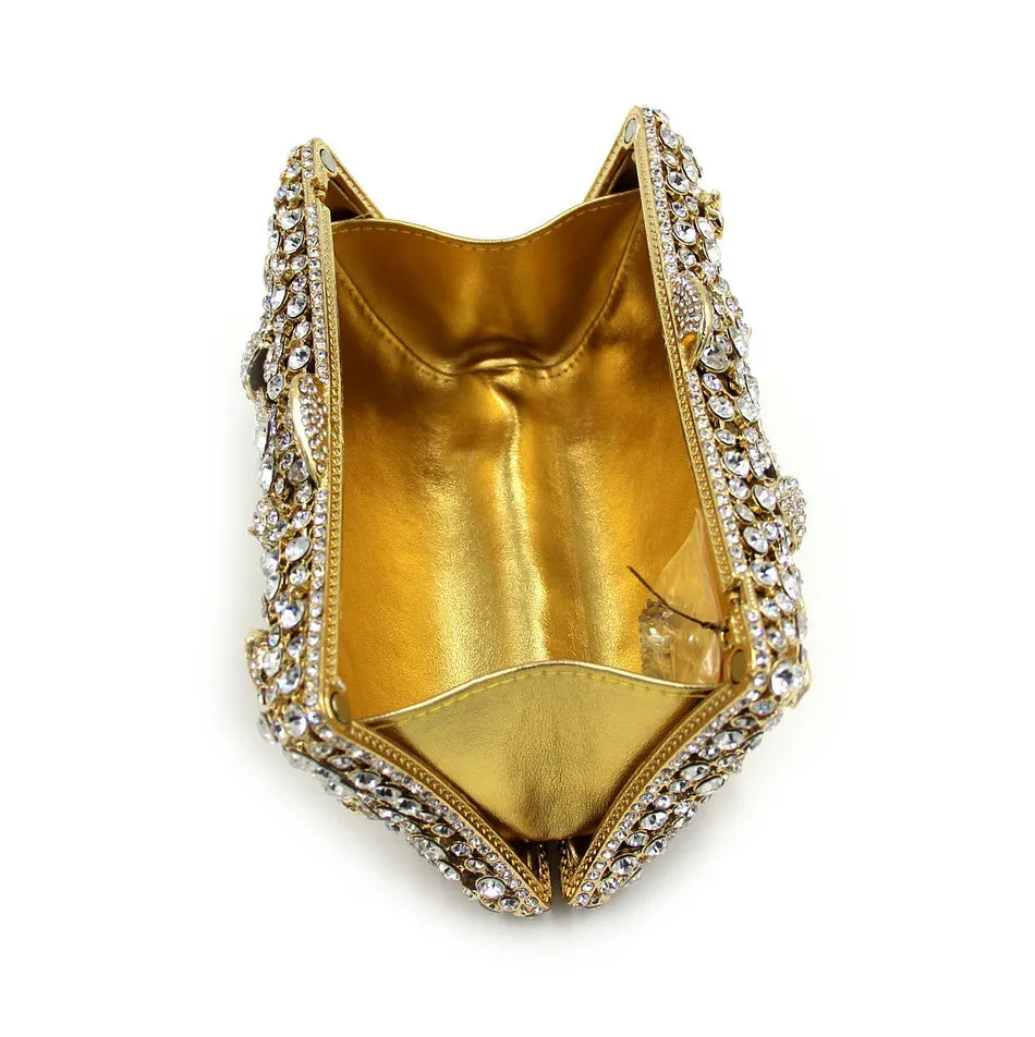 Clutch Cristal Floral Atalanta