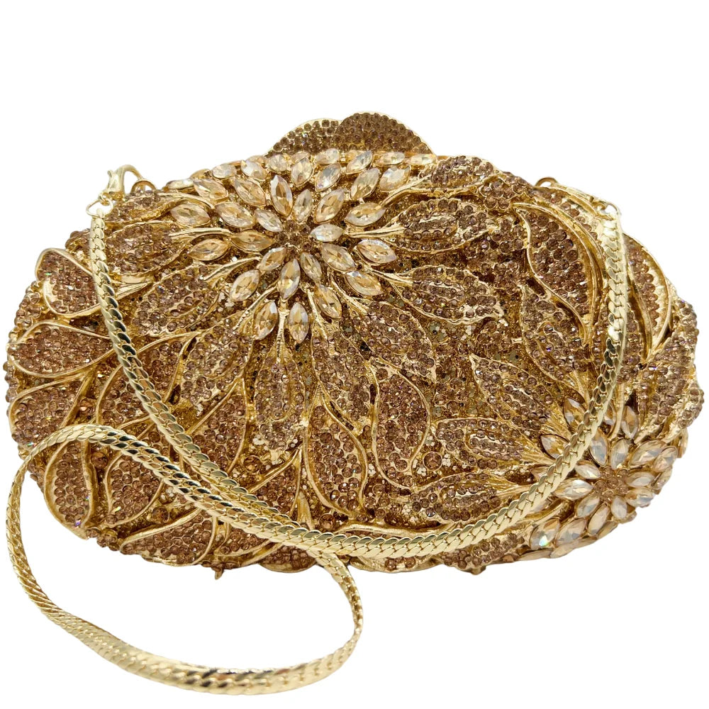 Luxo diamante noite embreagem para mulheres brilhante cristal nupcial festa bolsa moda banquete noiva bolsa acessórios de casamento