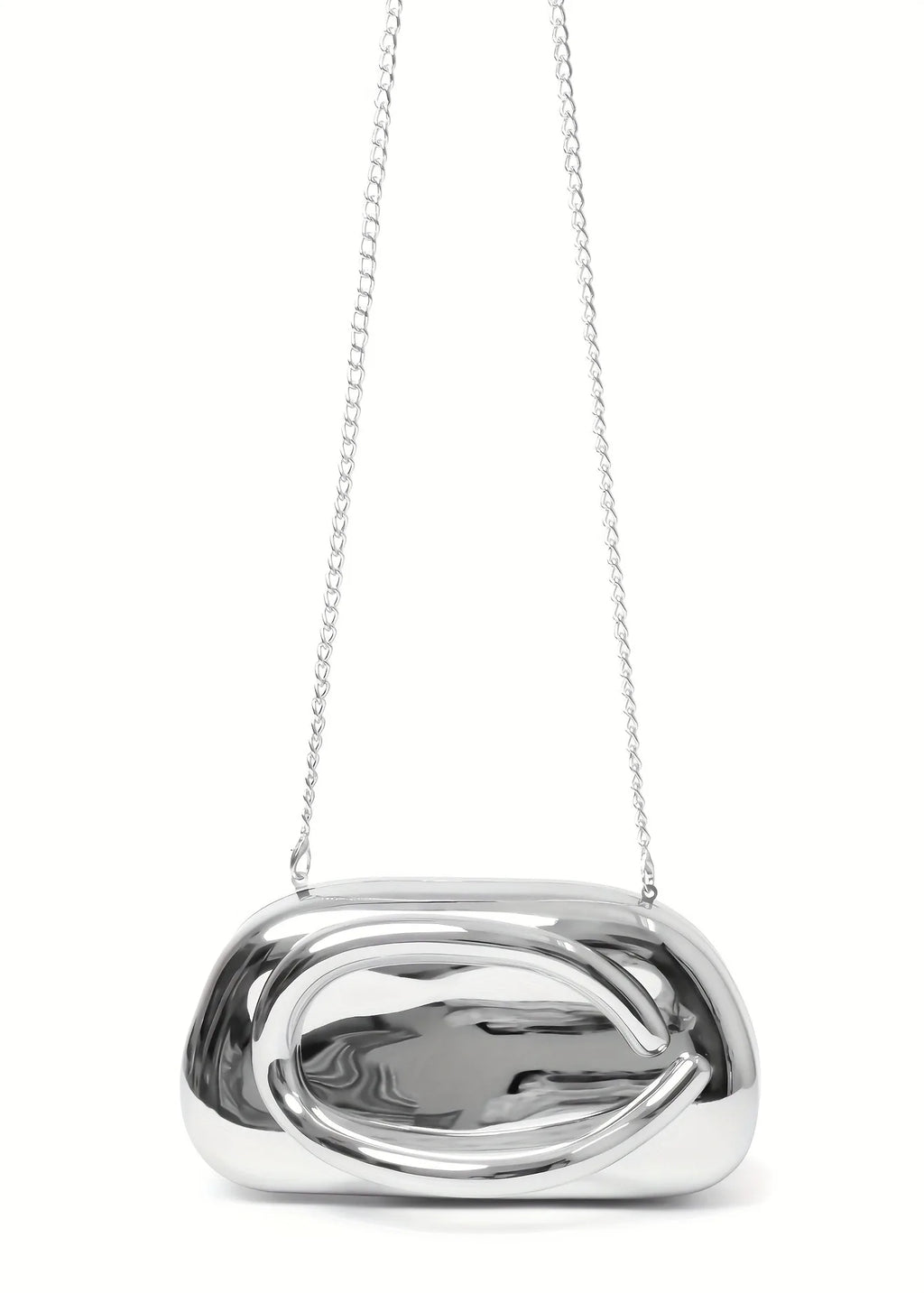 Ouro acrílico metal fechamento caixa saco de embreagem feminina noite festa de casamento bonito bolsa bolsas prata 2025 primavera nova moda ins