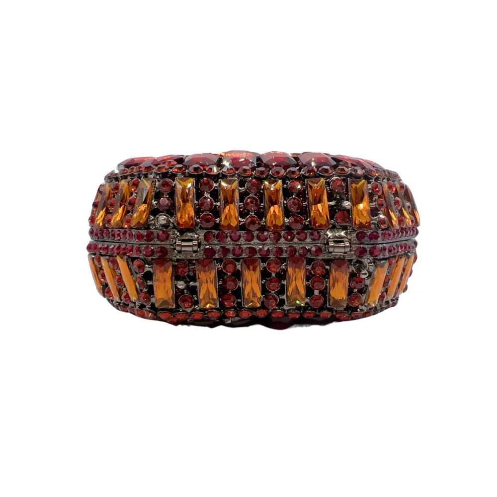 Azul/ouro garrafa de vidro cristal saco noite caixa perfume diamante feminino bolsas casamento nupcial strass embreagem senhora festa bolsa