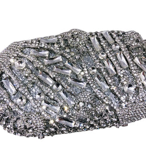 Boutique de fgg halloween crânio mãos mulheres cristal noite bolsas festa baile strass bolsa embreagem casamento minaudiere saco