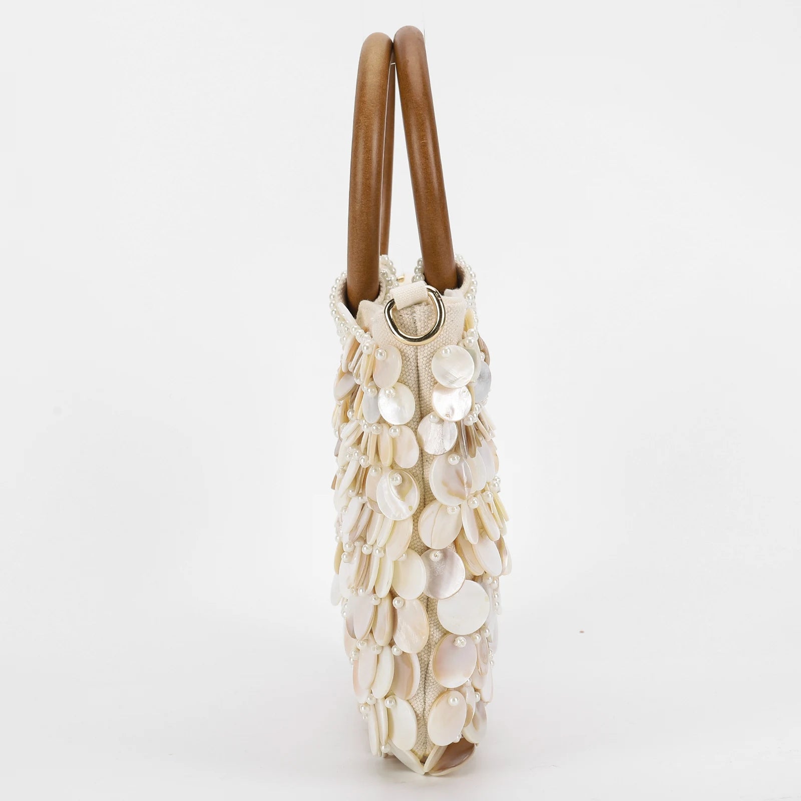 Concha frisada bolsa de embreagem artesanal alça superior saco luxo designer noite bolsa noite para as mulheres férias verão