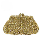 Clutch Cristal Coroa Floral