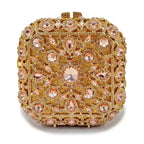 Feminino maquiagem mini caso de luxo designer bolsas cristal vidro banquete sacos strass jantar bolsa embreagem sacos festa do vintage