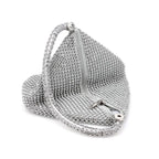 Strass macios pequenos sacos de noite diamantes dia embreagem zíper bolso bolsa de dinheiro com preto ouro prata sacos