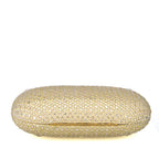 Bolsa Clutch Elegante com Strass Brilhante, Bolsa Feminina da Moda, Novo Estilo Transfronteiriço, Bolsa de Jantar com Diamantes Embutidos, Poliéster