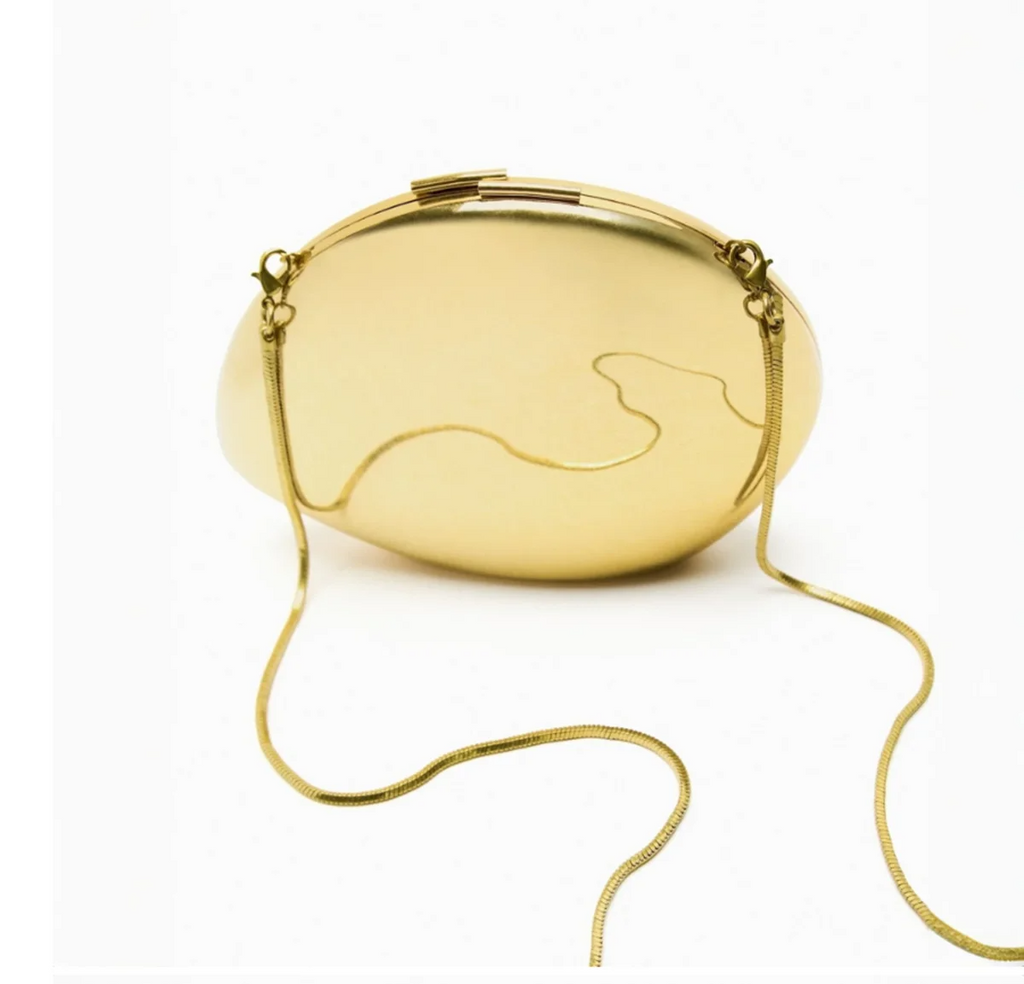 Clutch Minaudière Metálico