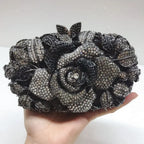 Clutch Cristal Floral Jade