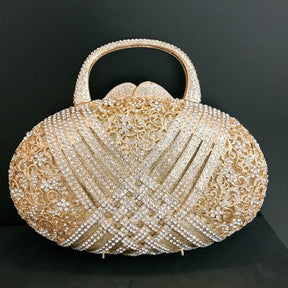 Nova chegada diamante cravejado noite banquete saco cross-border estilo europeu e americano saco de mão com ombro único clutc