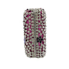 Xiyuan marca de luxo designer cristais sacos noite moda feminina diamantes bolsa festa casamento flor garras nupciais