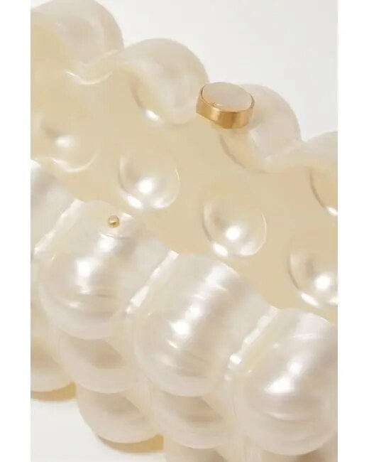 Clutch Bubble com Esferas Peroladas
